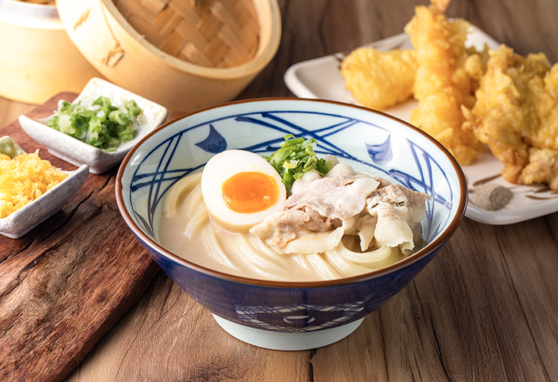 【丸亀製麵】<br>
豚骨烏龍麵(中碗) 免費兌換券