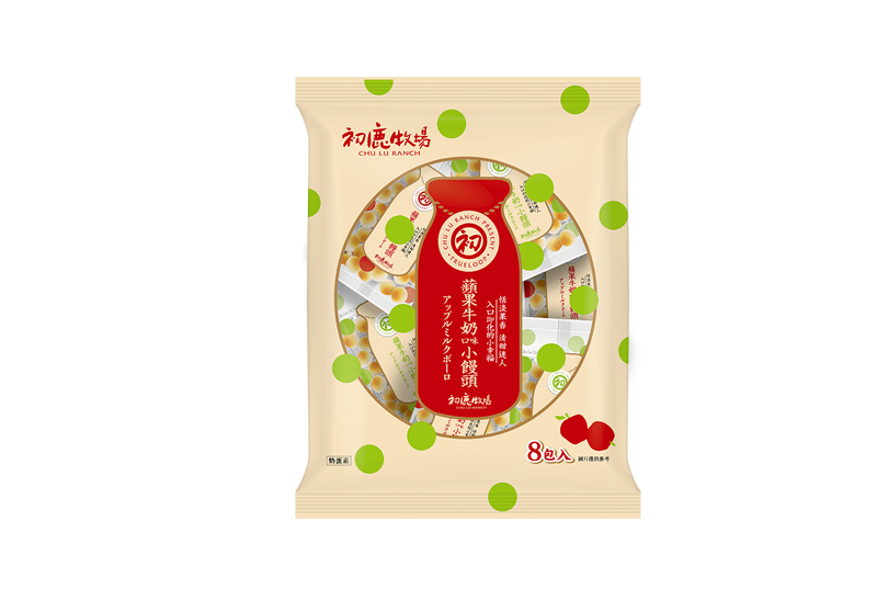 【初鹿牧場】蘋果牛奶口味小饅頭(餅乾)